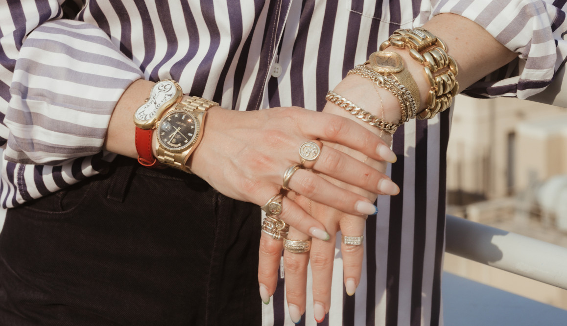 Georgia Benjamin’s vintage watch collection (Photo: courtesy of Georgia Benjamin)