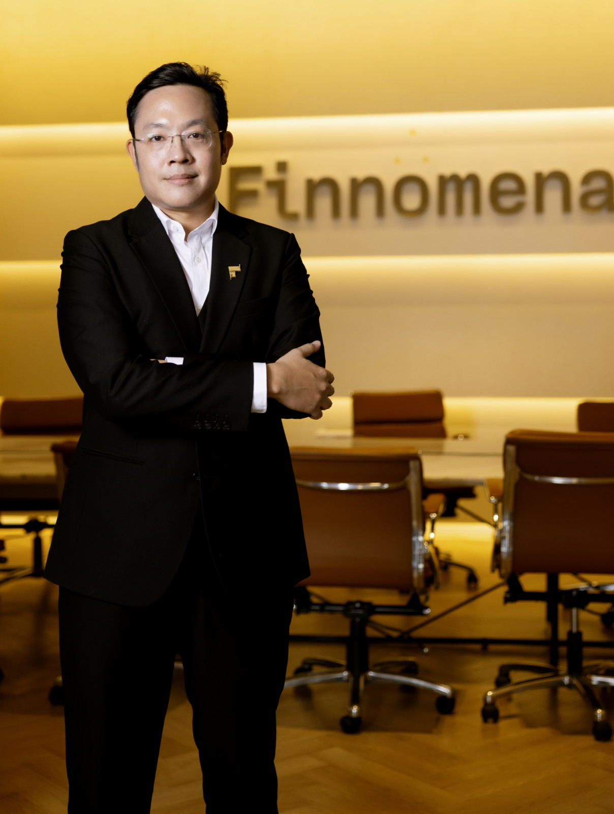 เจษฎา สุขทิศ ซีอีโอ Finnomena Group (ภาพ: Worapon Teerawatvijit / Tatler Thailand)