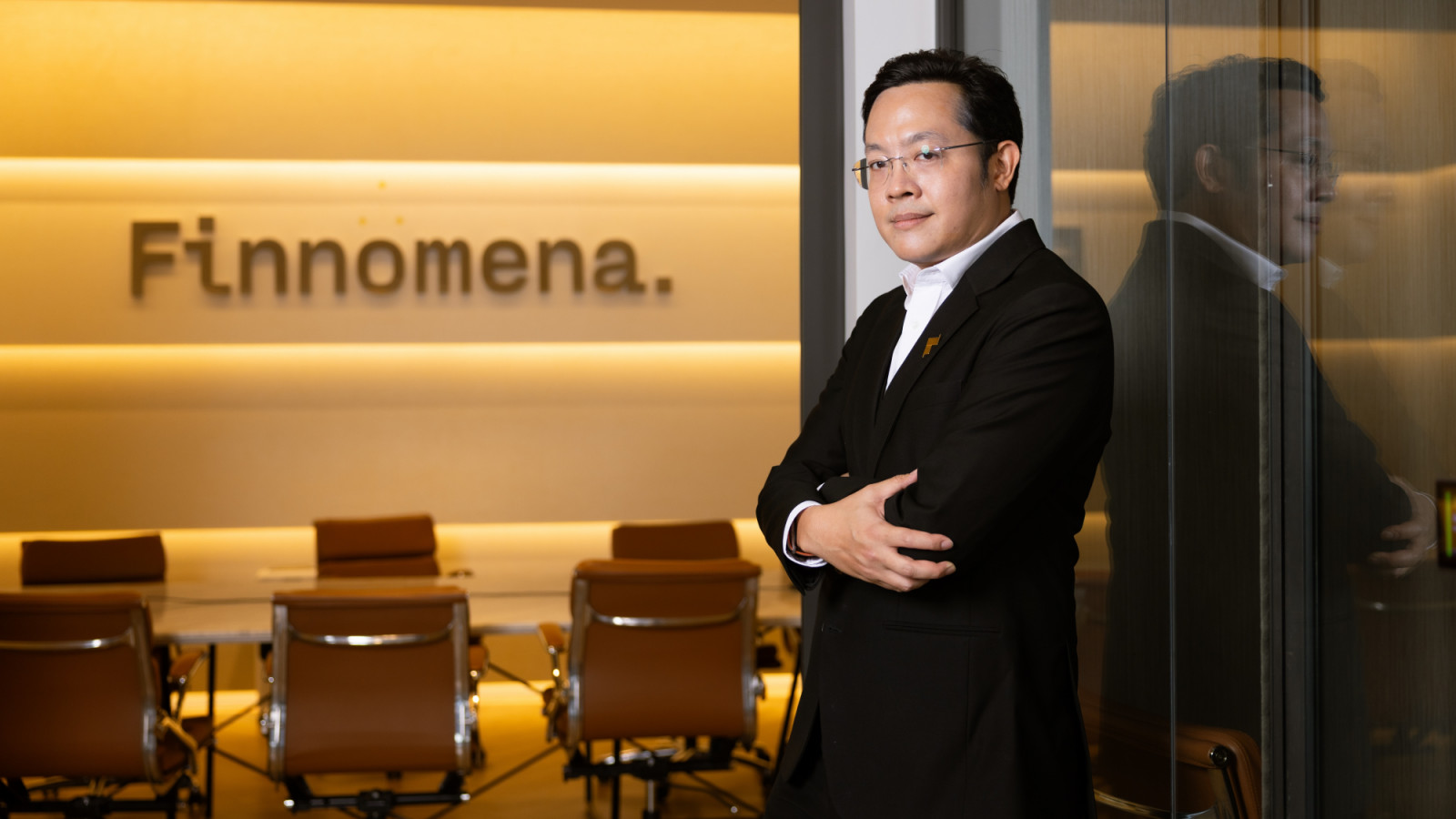 เจษฎา สุขทิศ ซีอีโอ Finnomena Group (ภาพ: Worapon Teerawatvijit / Tatler Thailand)