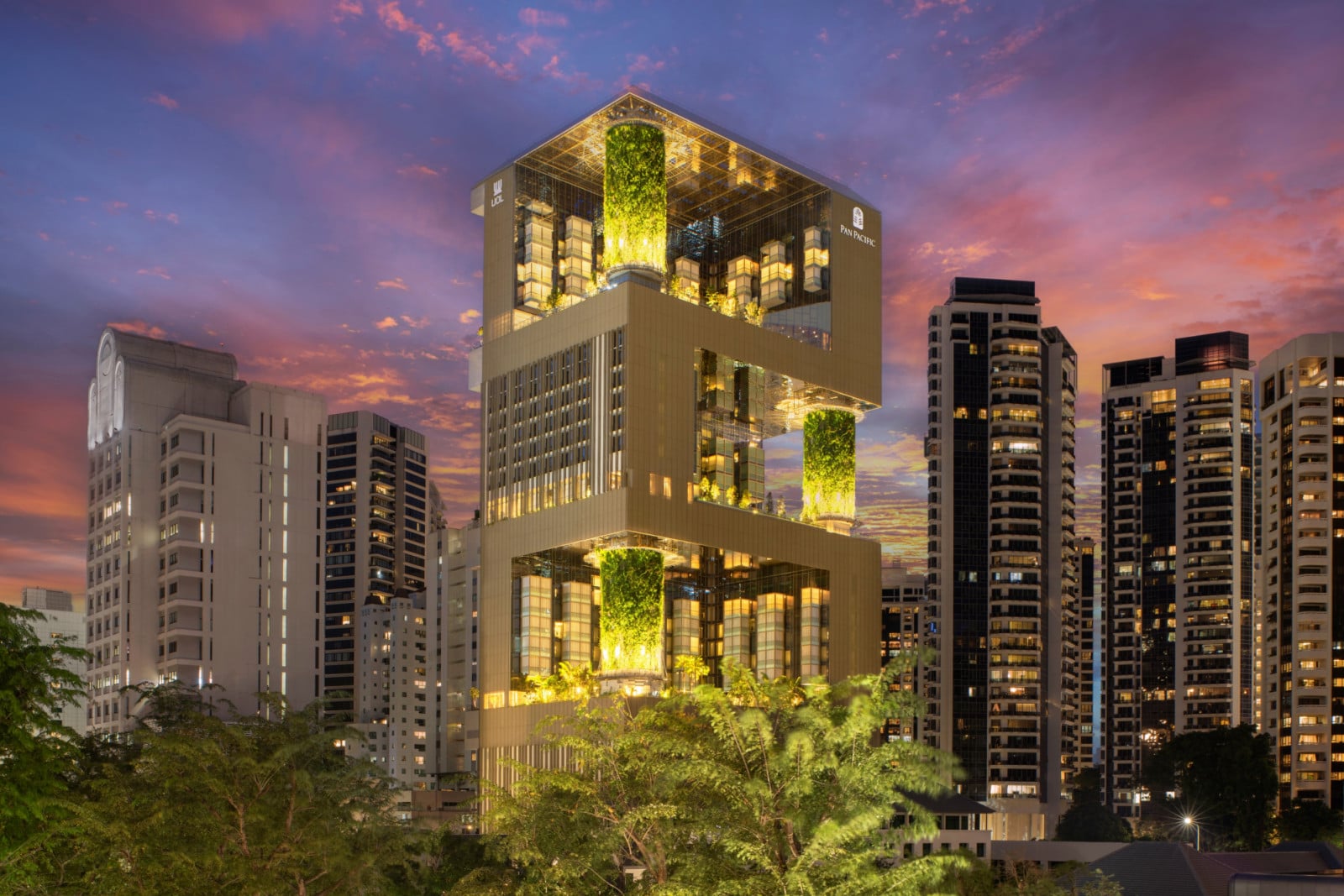 The facade of Pan Pacific Orchard