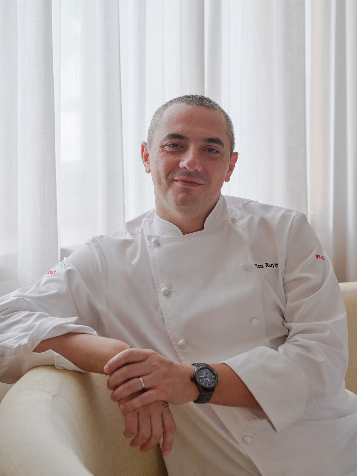 เชฟ Julien Royer เชฟและเจ้าของร้าน Odette ประเทศสิงคโปร์