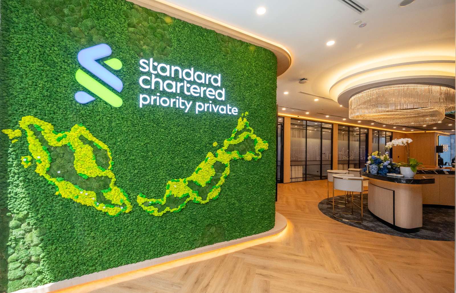 Malaysia’s first Standard Chartered Priority Private Centre at Equatorial Plaza (Photo: Standard Chartered)