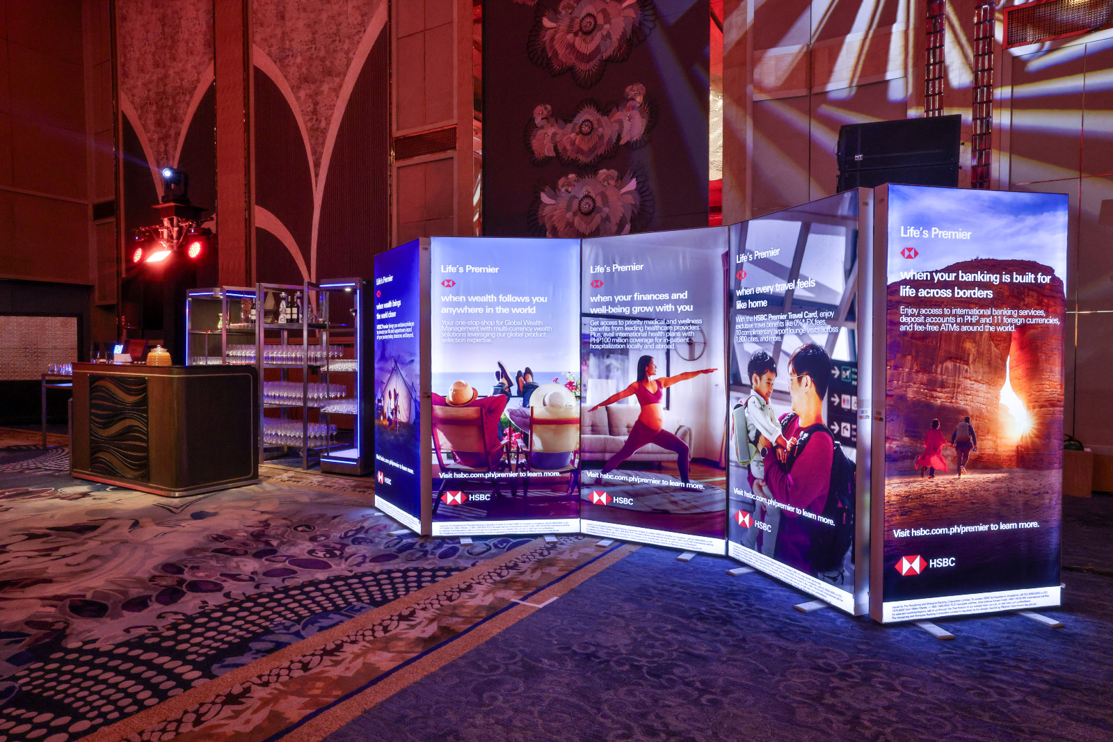 HSBC's uniquet display at Off Menu 2026