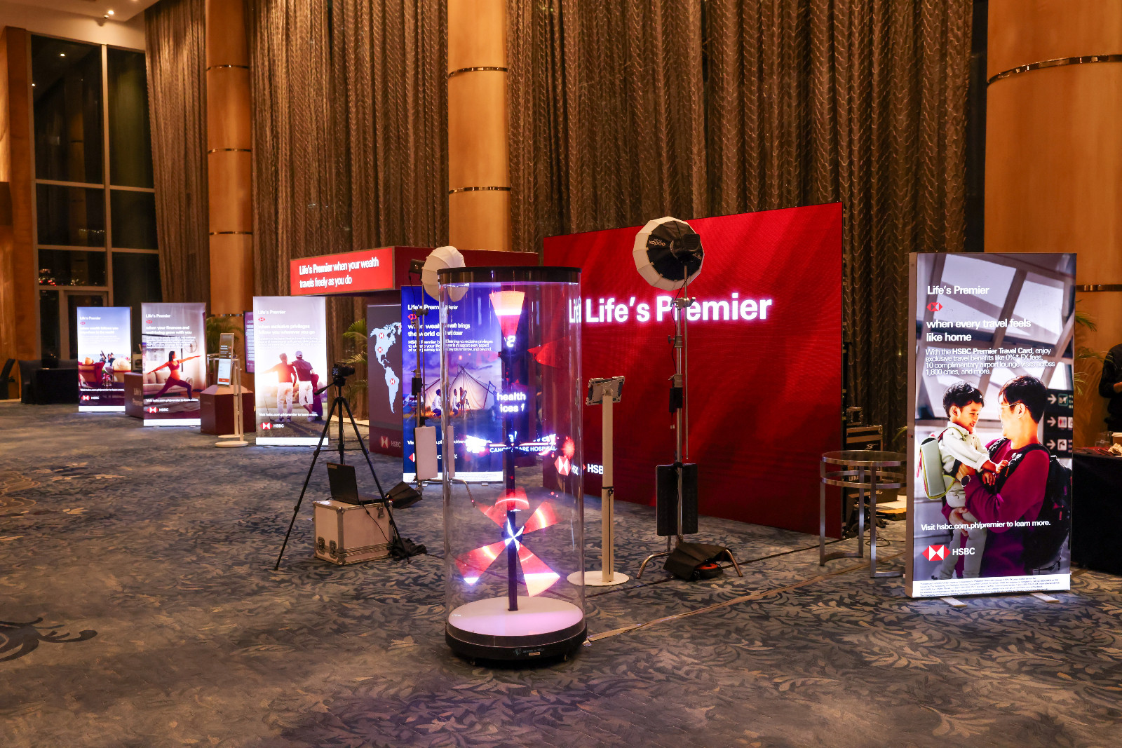 HSBC's set up at Off Menu 2026