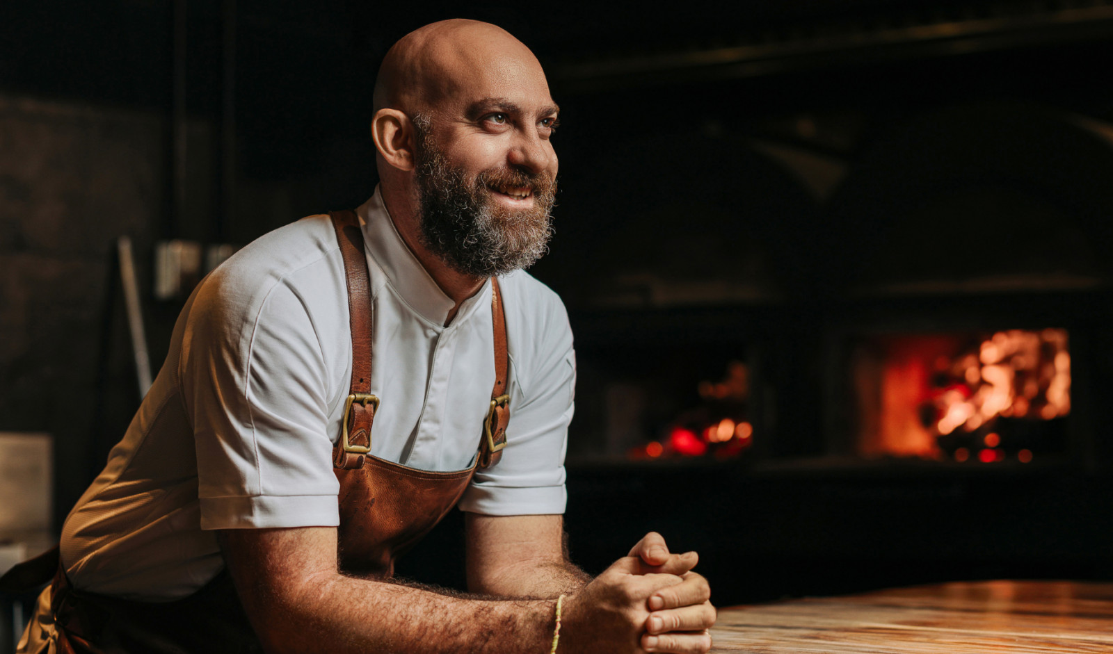 เชฟ Dave Pynt แห่งร้าน Burnt Ends