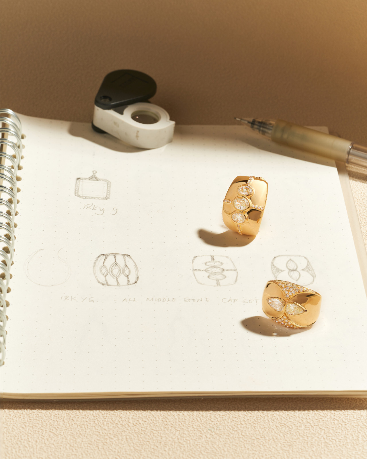 Creating each jewellery piece begins with a conversation between the atelier and its future wearer