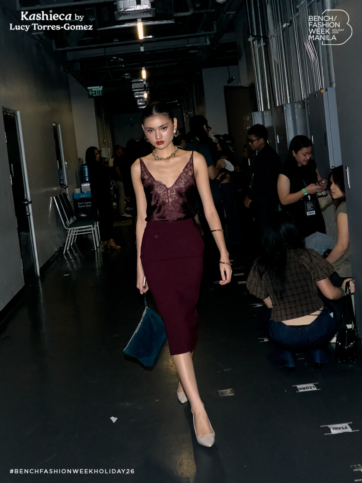 A design from Kashieca by Lucy Torres-Gomez's Holiday 2026 collection at Bench Fashion Week Manila