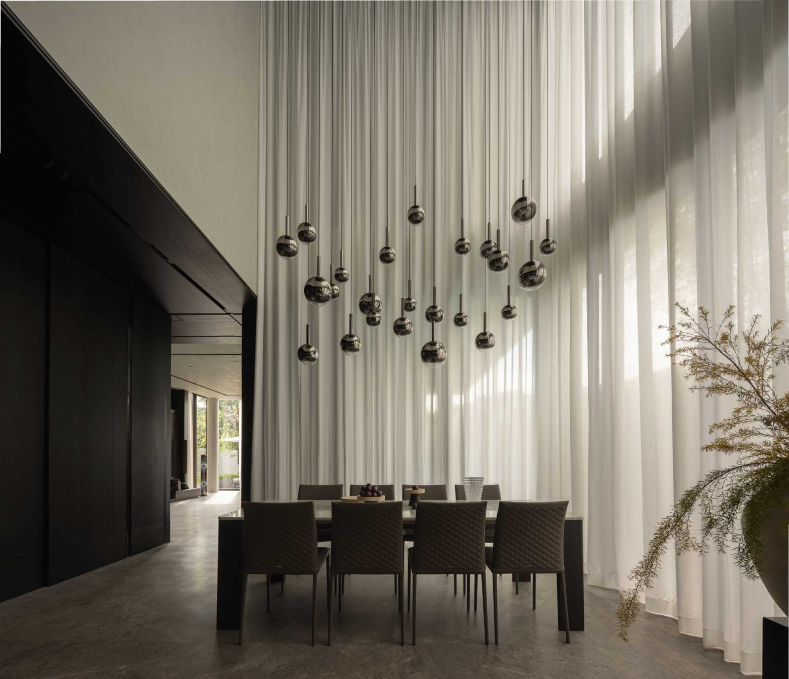 This lighting installation is hand‑gesture‑operated, a Singapore first