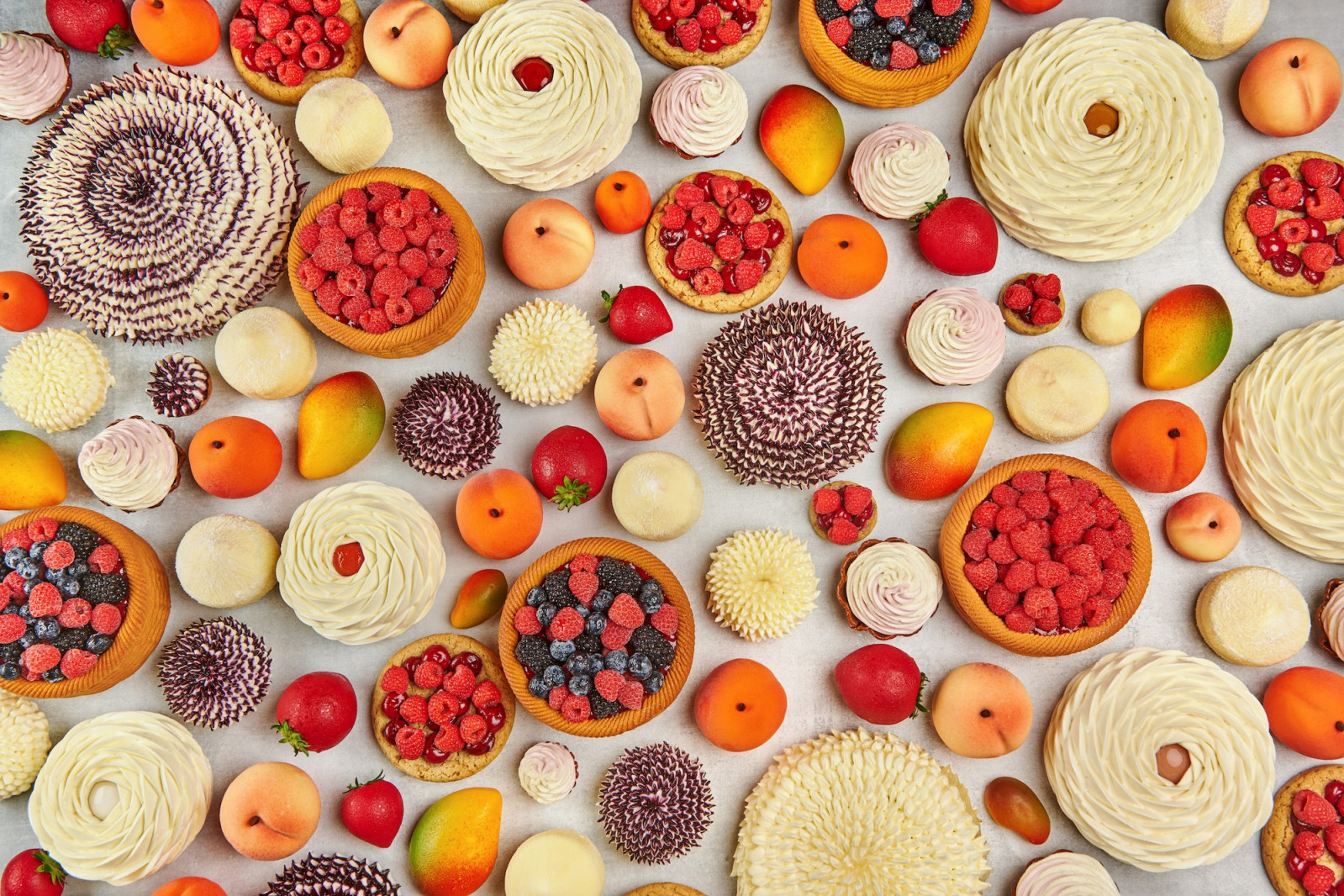 Cédric Grolet’s seasonal trompe-l’œil creations at Como Orchard