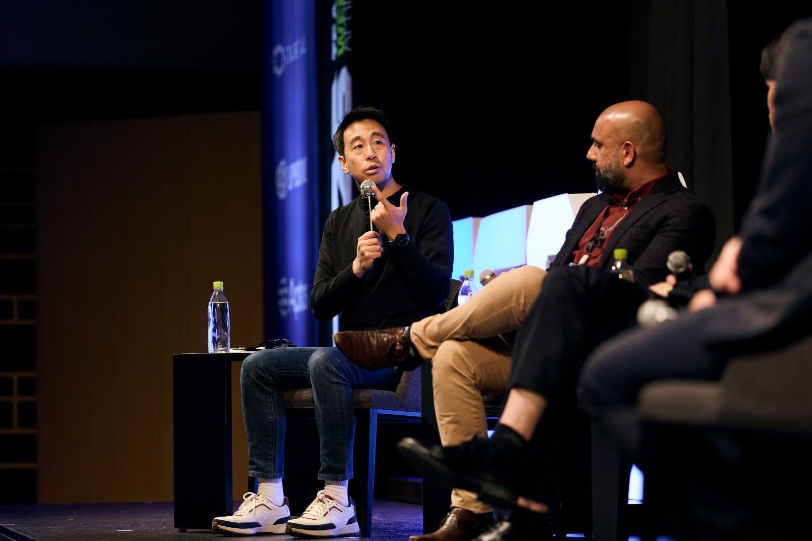 Gary Liu, co-founder and CEO of Terminal 3, on stage at Teamz in Tokyo (Photo: courtesy of Terminal 3)