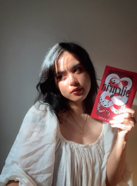 Filipino writer Vivien Rainn with her debut novel "Solita"