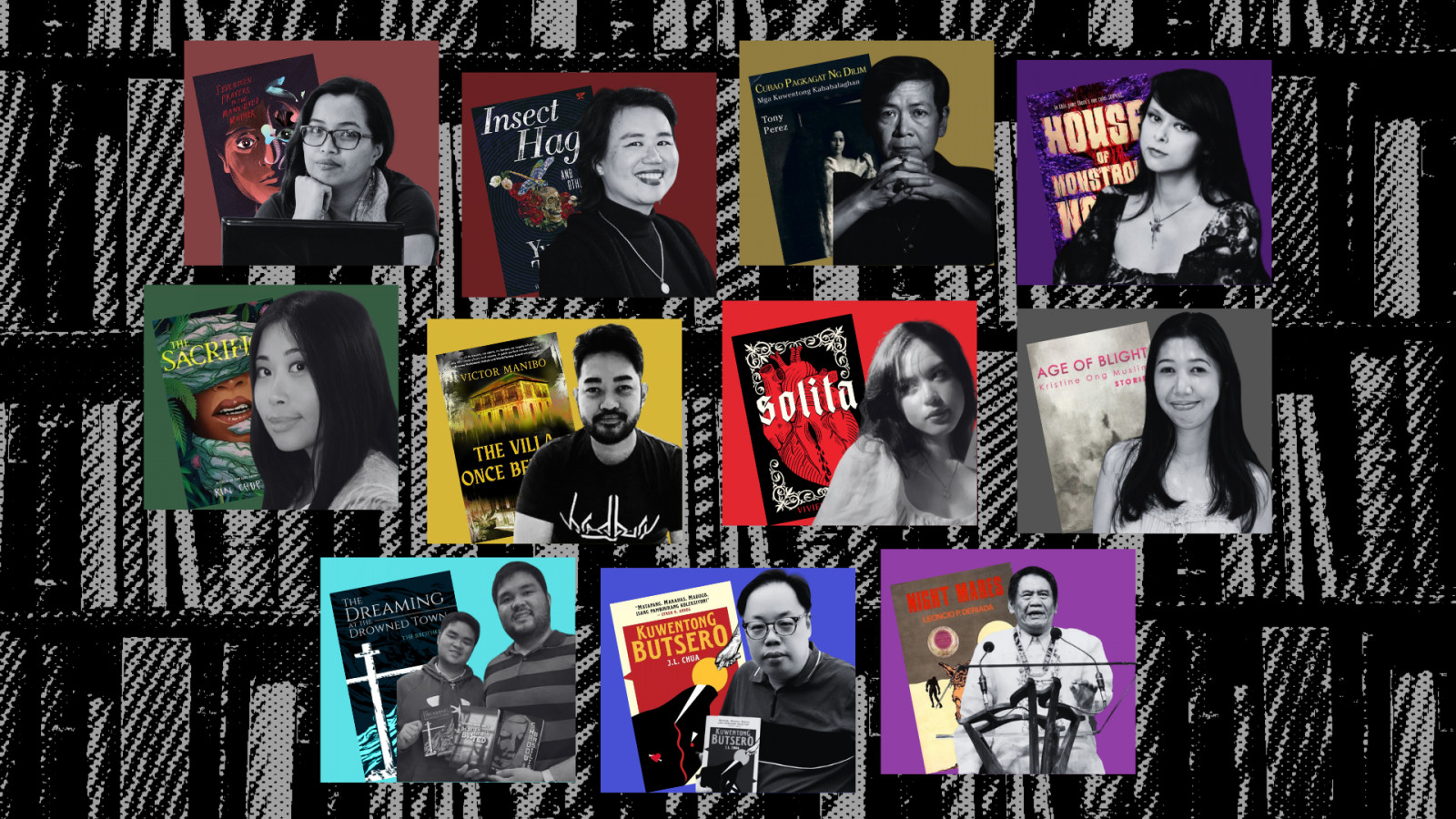 Filipino horror writers to add to your TBR list this Halloween season (Photo stylised by Celine Dabao)