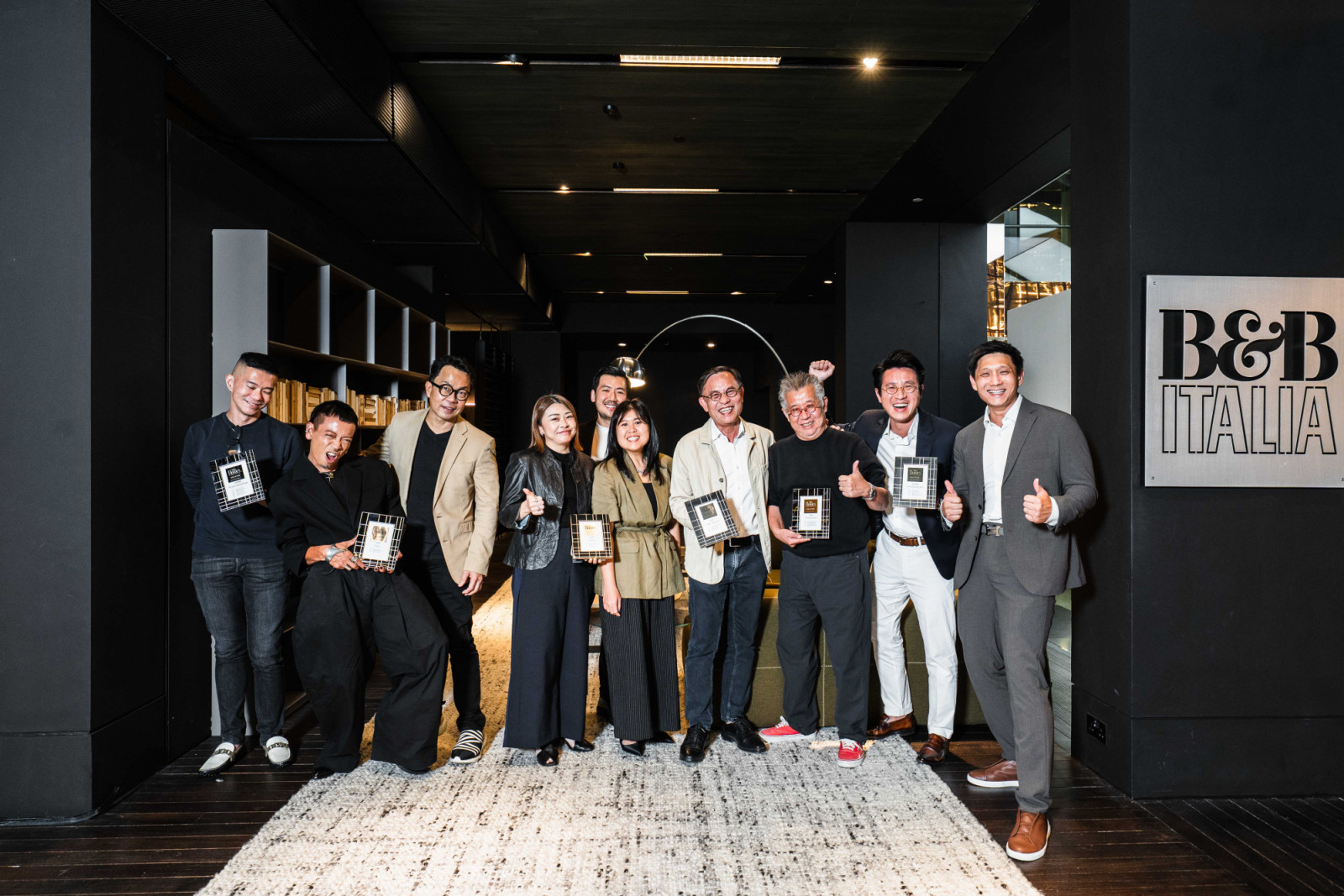 Jeremy Tay, Dennis Cheok, Michael Ong, Dennis, Molina Hun, Sujono Lim, Yanika Gunawan, Lim Koon Park, Rene Tan, Shu Kun Bu and Terrence Quah