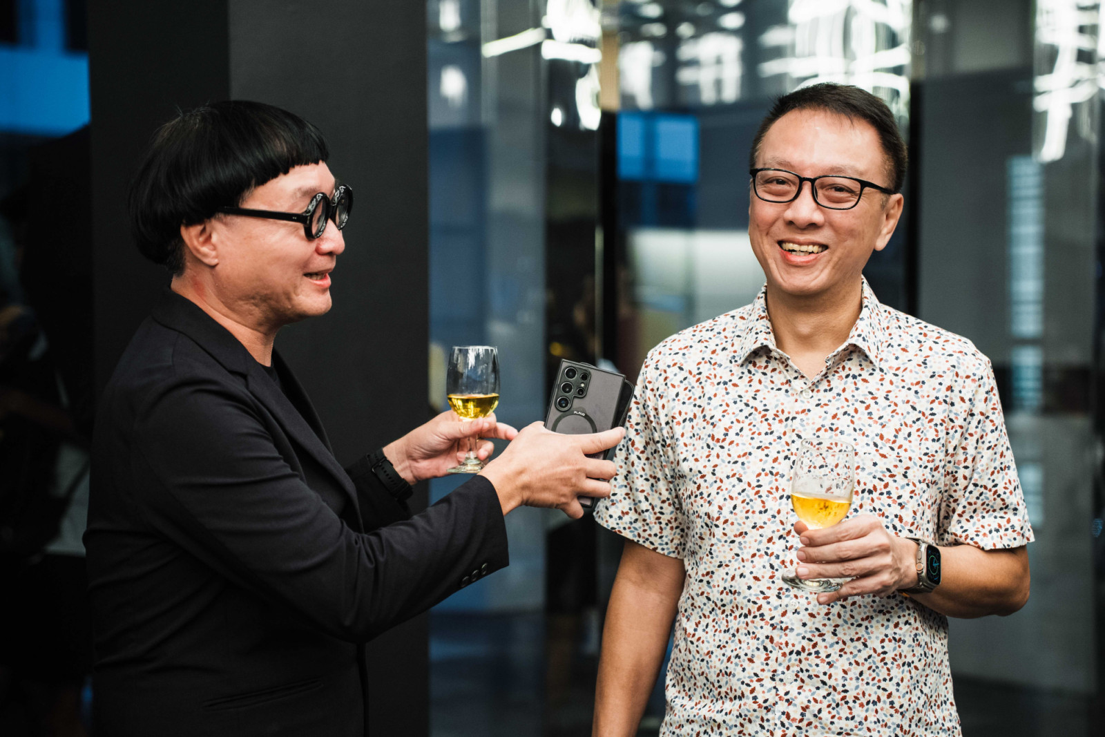 Edmund Ng and Robin Tan