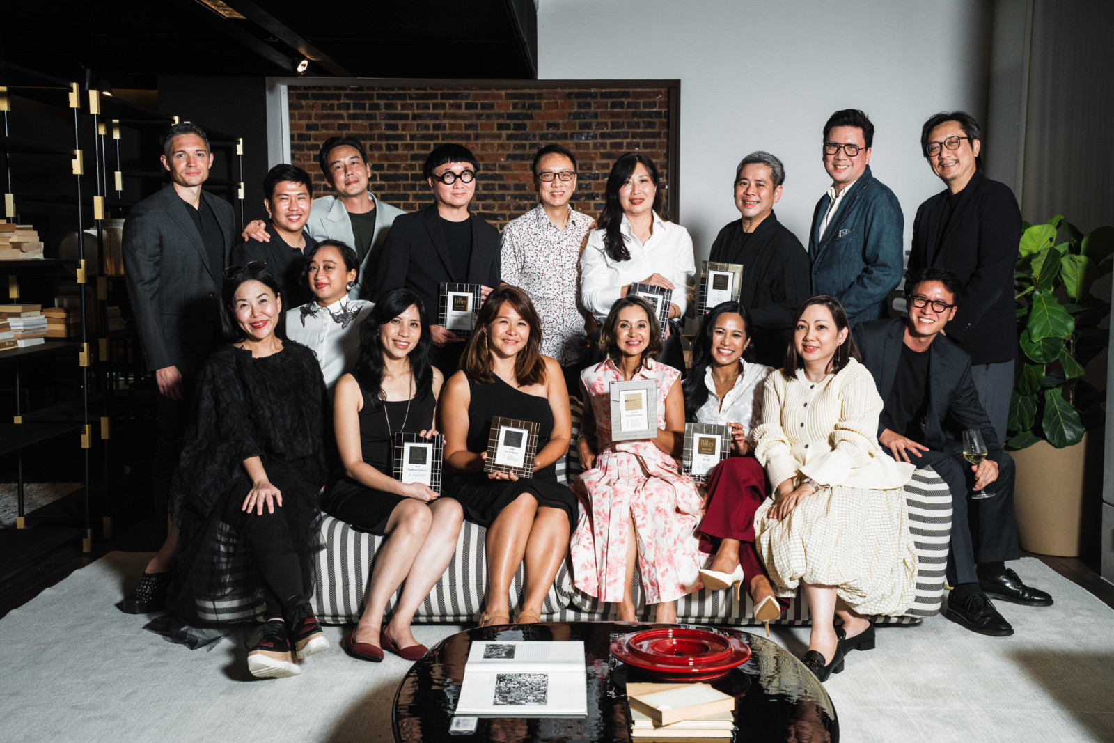 Clockwise from bottom left: Jazz Chong, Asih Jenie, Zacchaeus Ng, Kelly Williams, Howard Wee, Edmund Ng, Robin Tan, Terri Tan, Selwyn Low, Roy Teo, Tiah Nan Chyuan, Henry Tan, Christine Sipin, Jennifer Murray, Nikki Hunt, Goy Zhenru and Yong Mien Huei
