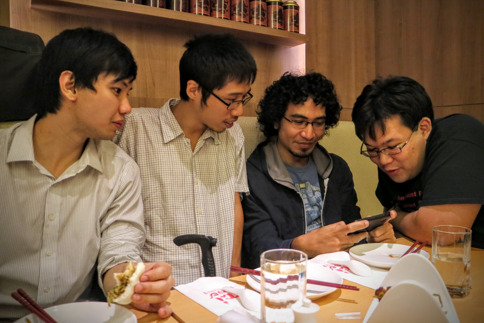 Kenneth Yu with co-founders of transport app Sakay.ph (Photo: Courtesy of Kenneth Yu)