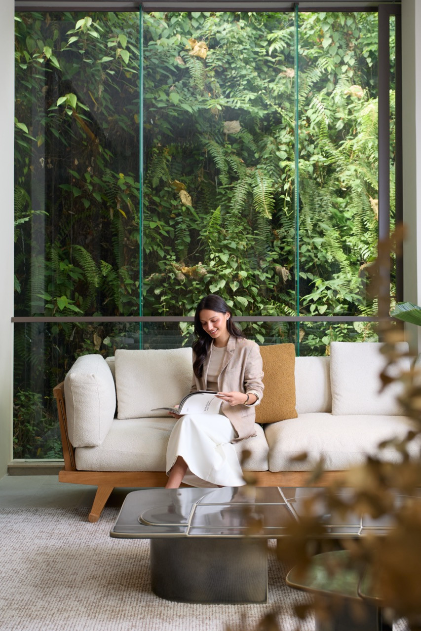 Yasmin Khan, BRDB’s co-deputy CEO, in the Eden Taman Duta show unit
