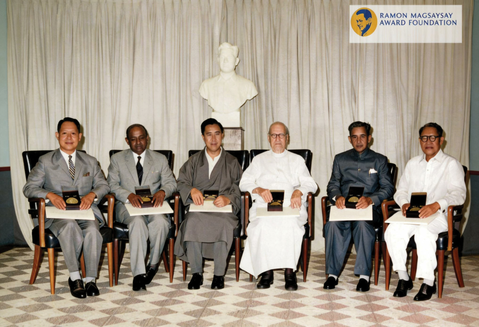 The 1959 awardees; The 1962 awardees include Mother Teresa