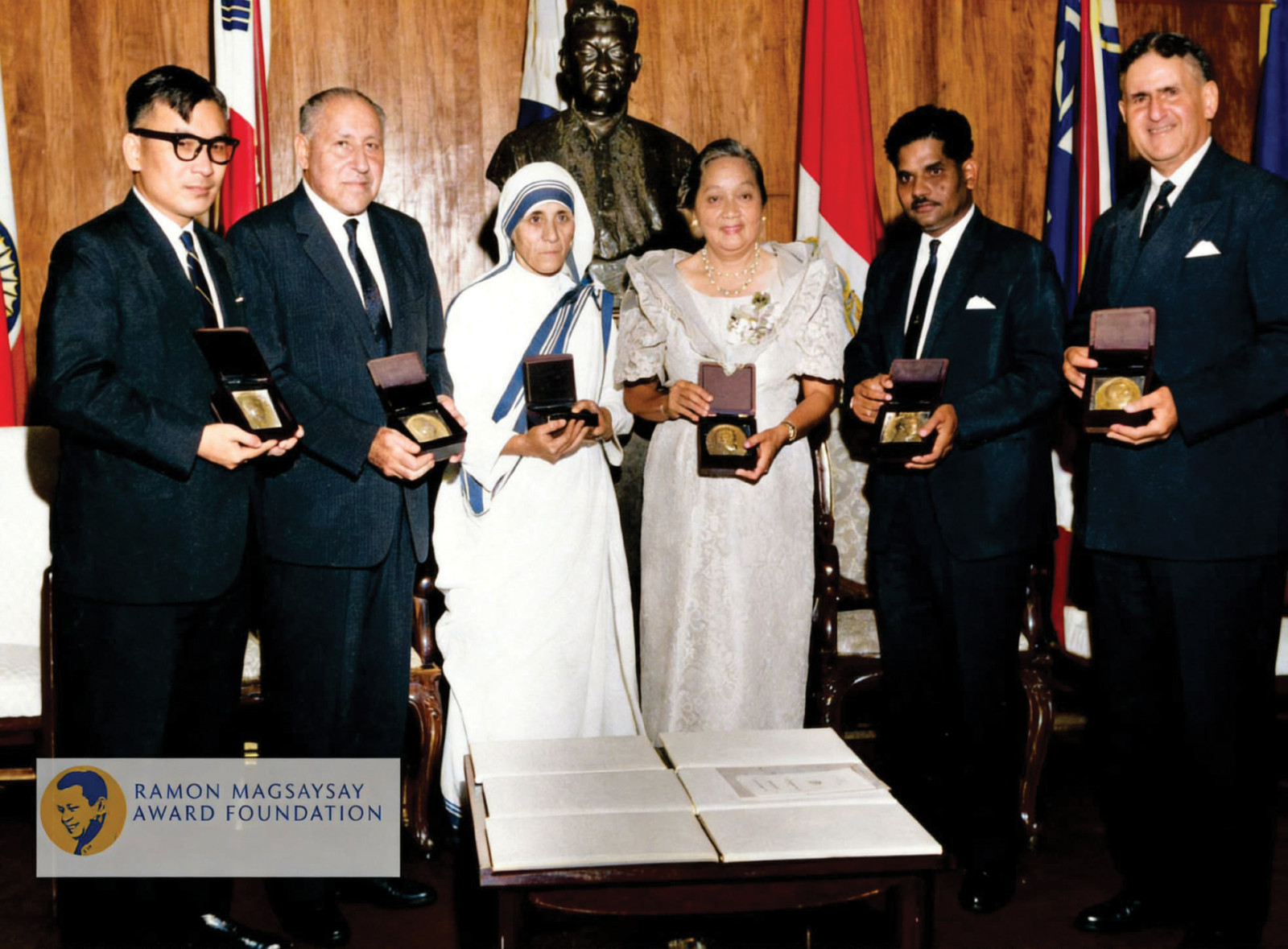 The 1962 awardees include Mother Teresa