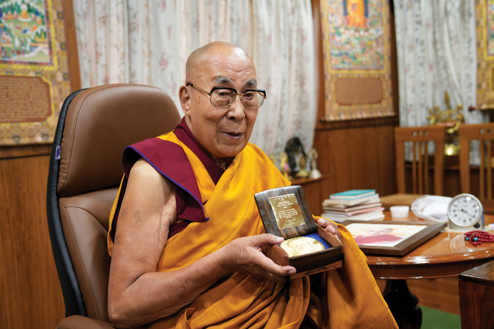 1959 Magsaysay Awardee His Holiness, the Dalai Lama