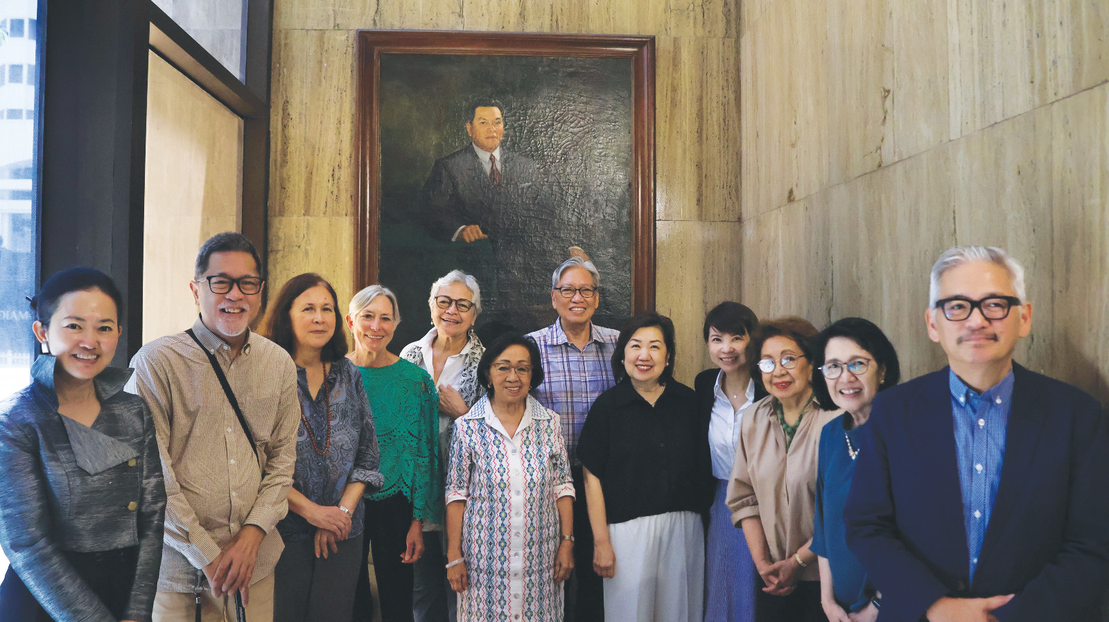 2026 trustees: Kotchakorn Voraakhom, Guillermo Luz, Ging Montinola, Vice Chair Suzanne Siskel, Emily Abrera, Delia Albert, Chair Ed Chua, President Susan Afan, Josephine Lok, Conchita Carpio Morales, Cynthia Bautista, Edmundo Fernandez. Not in photo, James Kondo
