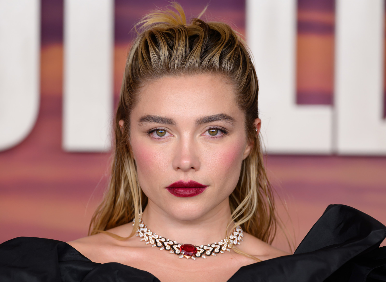 LONDON, ENGLAND - SEPTEMBER 25: Florence Pugh attends the "East Of Eden" Screening at BAFTA on September 25, 2026 in London, England. (Photo by Karwai Tang/WireImage)