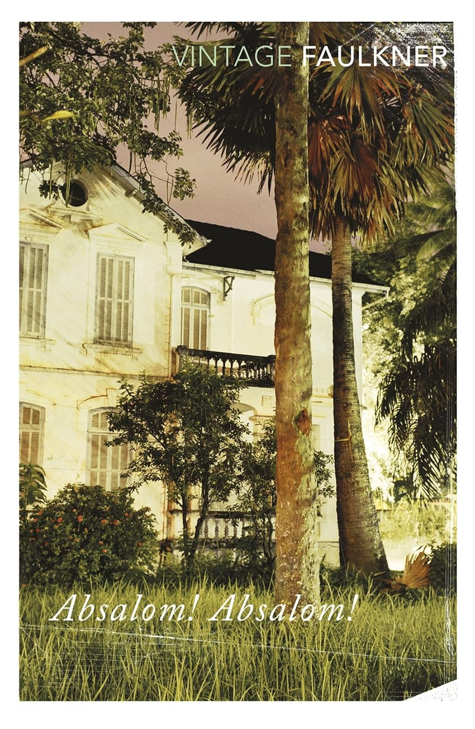 William Faulkner's 'Absalom, Absalom!' from the Vintage Faulkner collection, a rich Southern Gothic narrative.