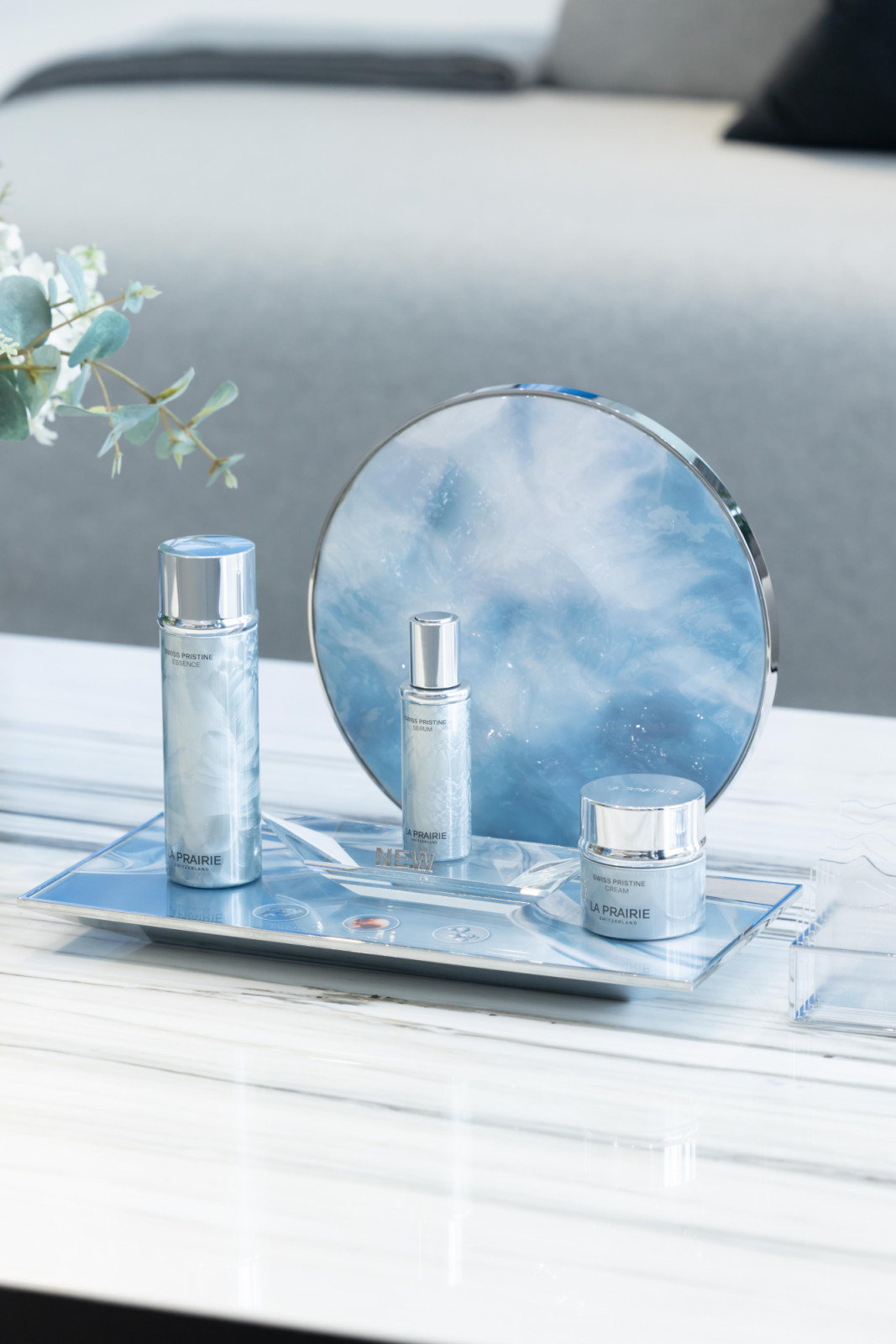 The Swiss Pristine collection (Photo: courtesy of La Prairie)