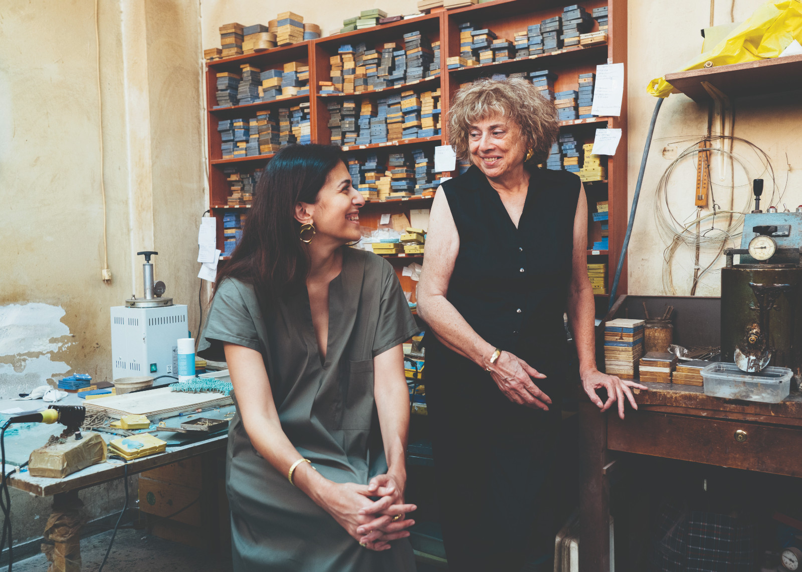 Alexia and Stalo Karides, owners of Ysso Jewellry