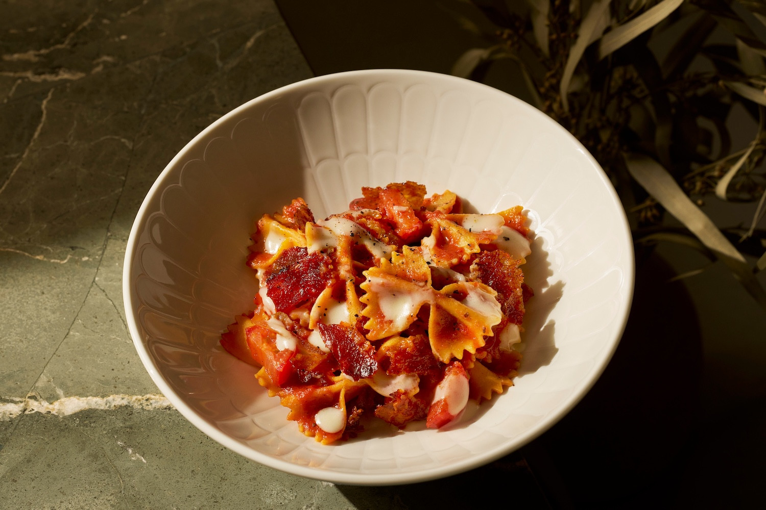 Farfalle at Osteria Da Su