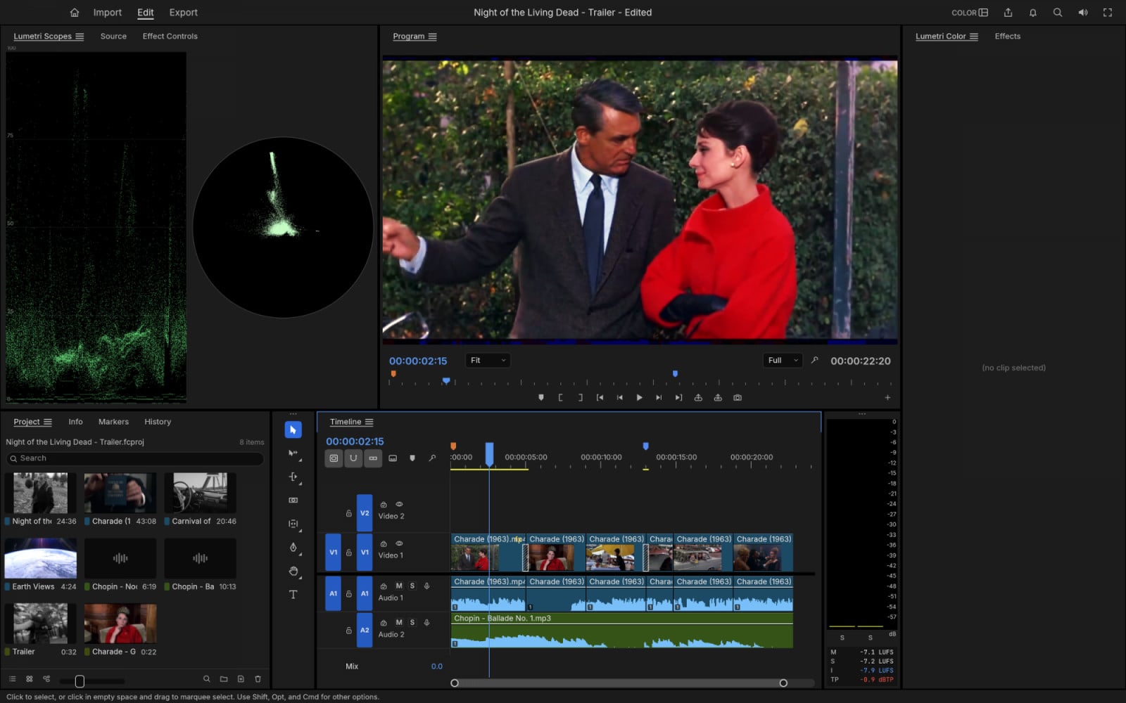 ArtCraft’s FilmCraft software, which closely resembles Adobe Premiere (Photo: ArtCraft)