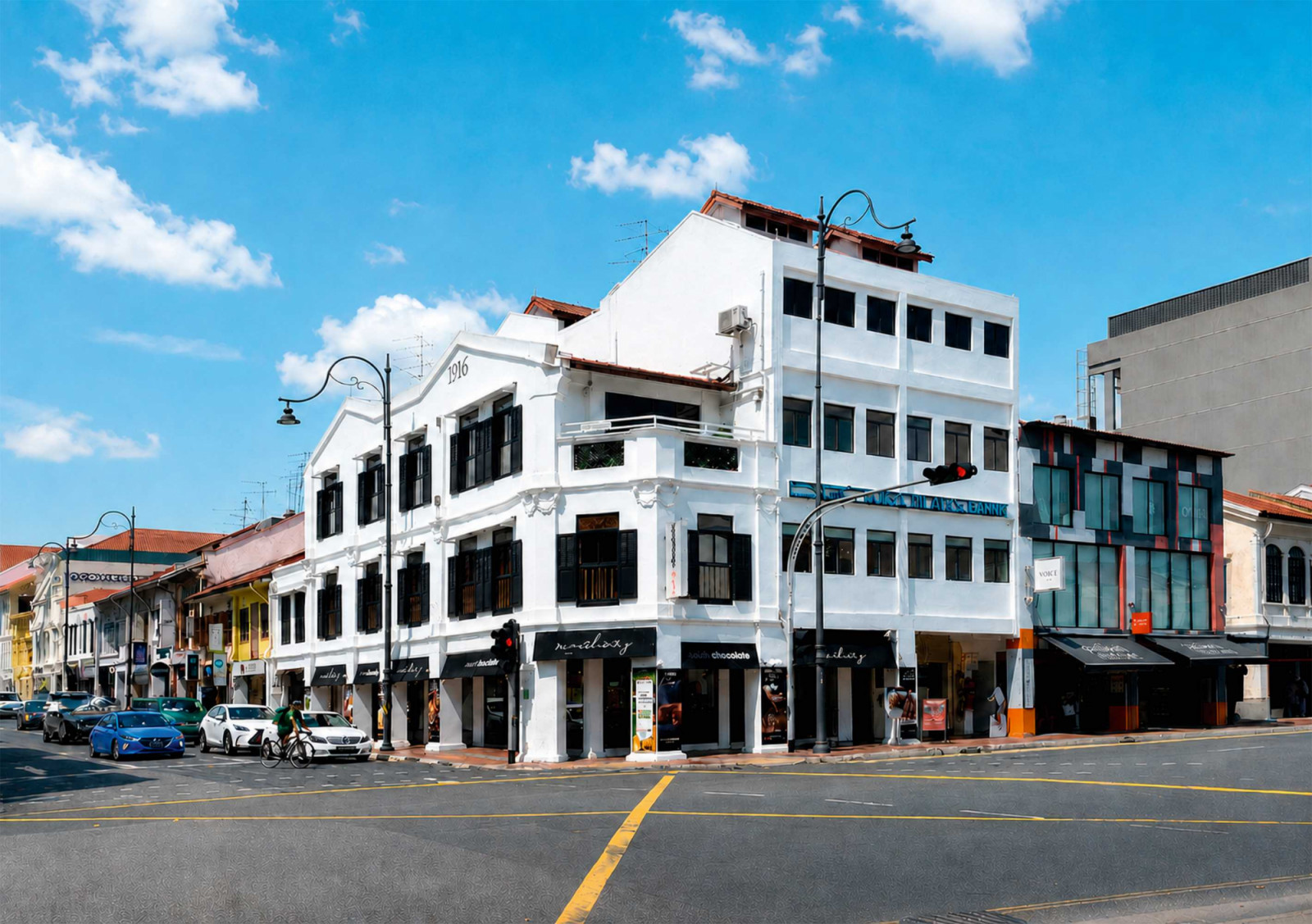 An exterior view of 131 East Coast Road