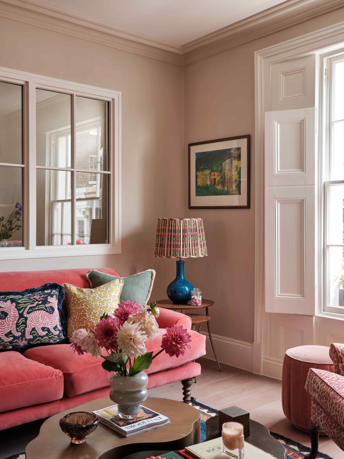 Colour and pattern establish a distinct identity for each space