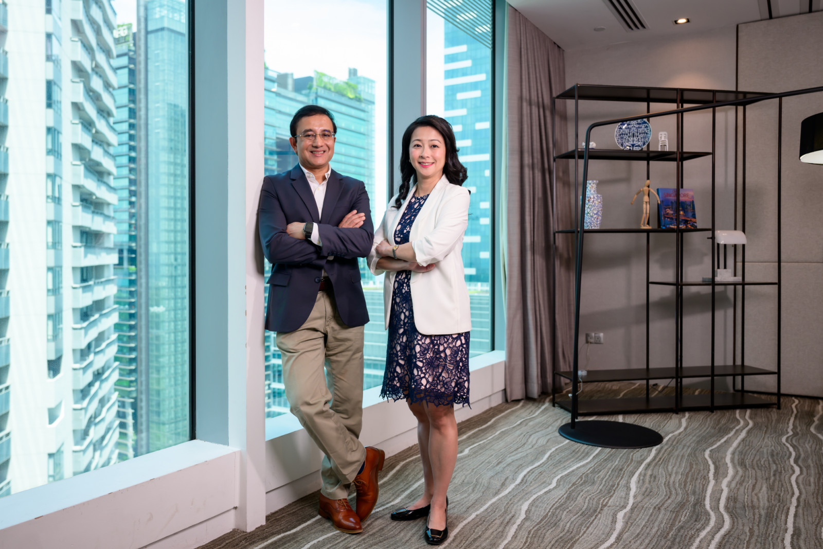 From left: Joydeep Sengupta, senior partner at McKinsey; Cheryl Lim, partner at McKinsey (Photo: courtesy of McKinsey)