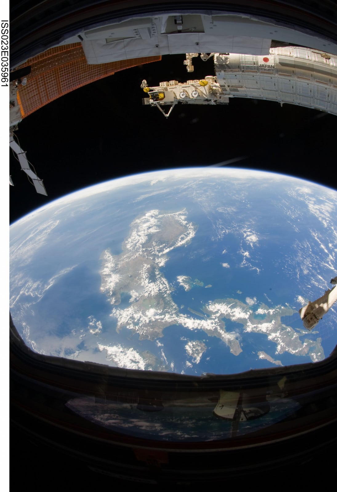 A view of Luzon, Philippines from space (Photo: Courtesy of NASA)