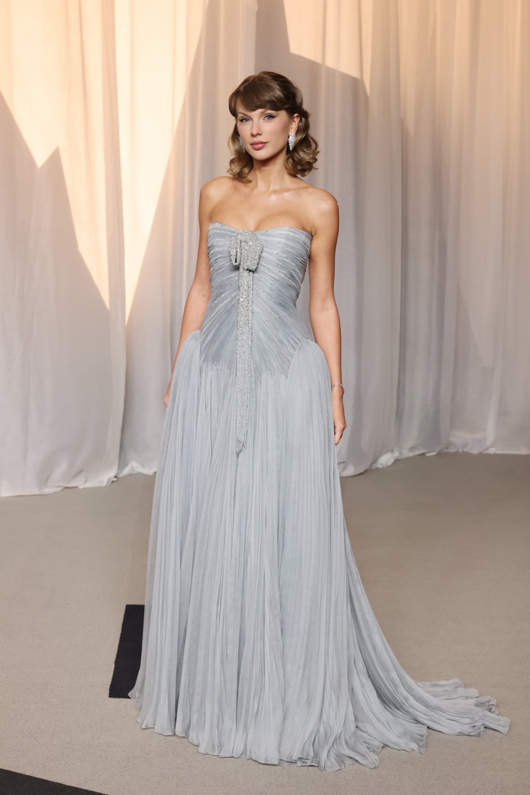 LOS ANGELES, CALIFORNIA - OCTOBER 17: Taylor Swift attends the 6th Annual Academy Museum Gala at Academy Museum of Motion Pictures on October 17, 2026 in Los Angeles, California. (Photo by Amy Sussman/Getty Images)