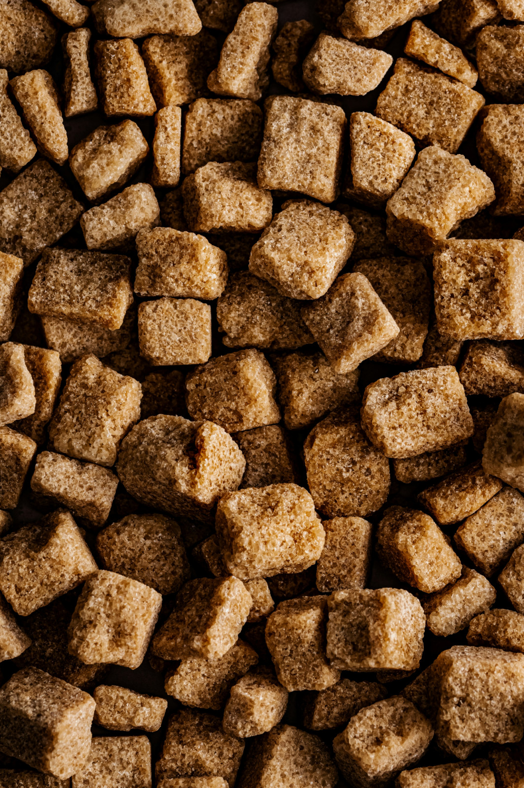 Brown sugar cubes are often less refined than white sugar, offering a distinct flavor profile.