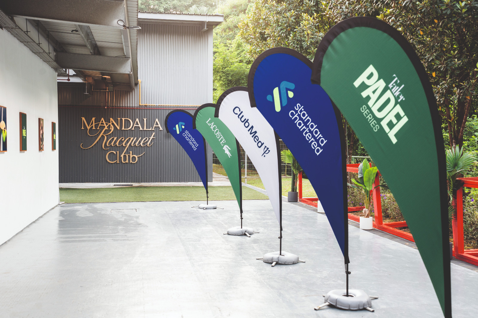 Mandala Racquet Club, home of the inaugural Tatler Padel Series Singapore