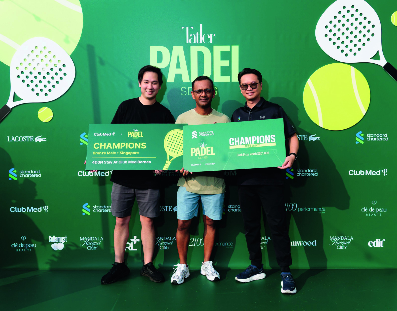 Anthony Wee, Neelesh Zaveri and Zech Tan