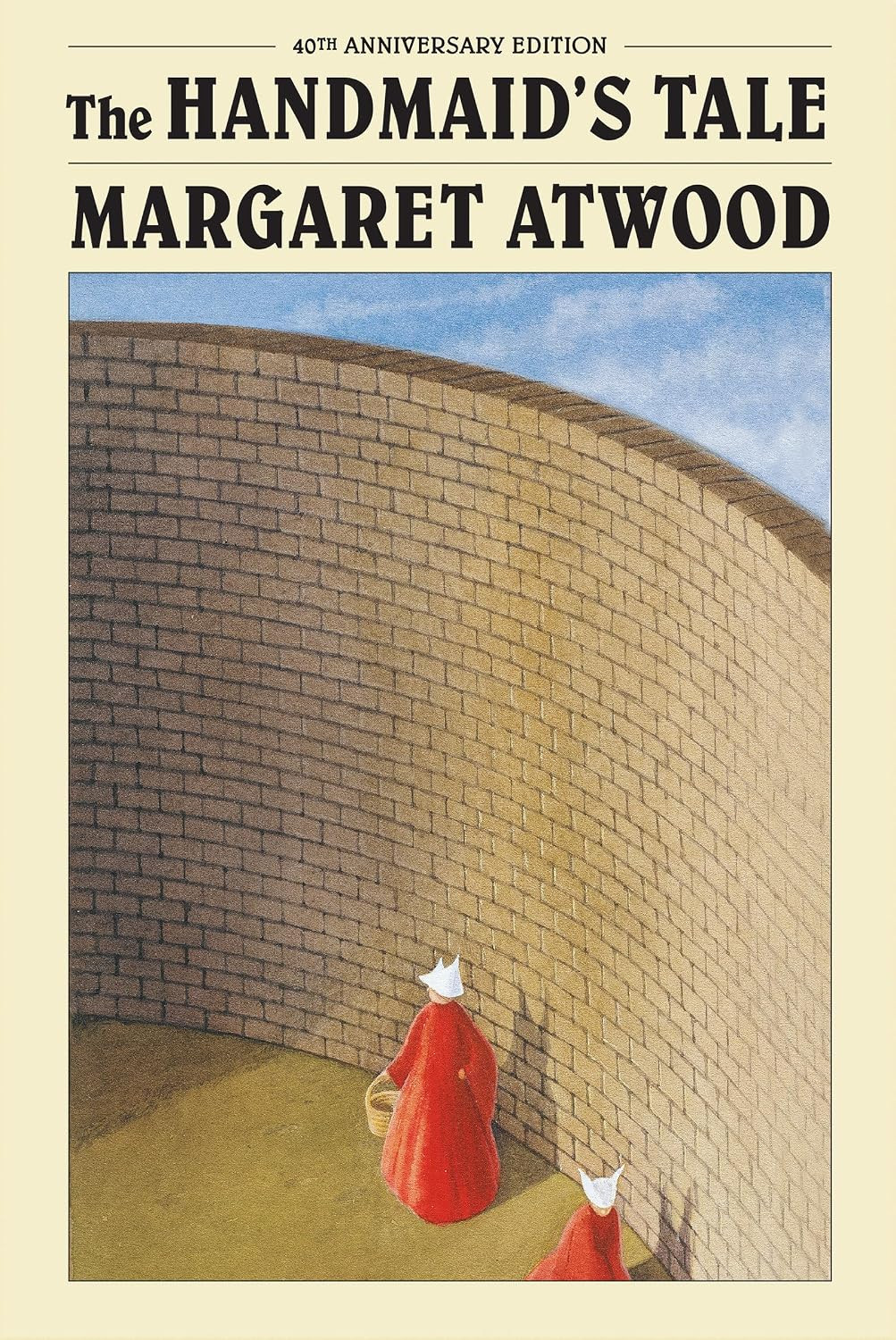 Margaret Atwood's "The Handmaid's Tale" 40th Anniversary Edition, a cornerstone of dystopian literature.