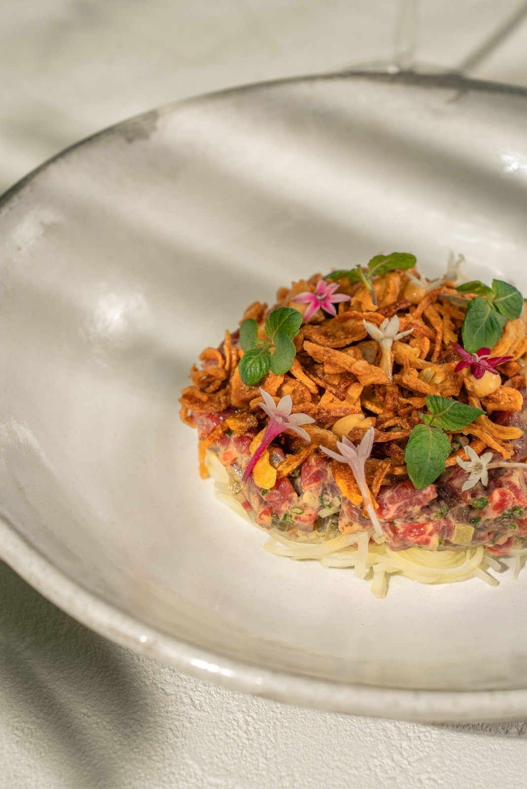 The Salad of Yellowfin Tuna