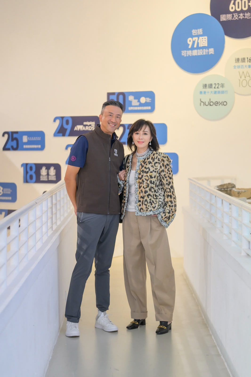 Bryant Lu, vice chairman of Ronald Lu & Partners (left), and Carina Lau (right) (Photo: courtesy of RLP Asia)