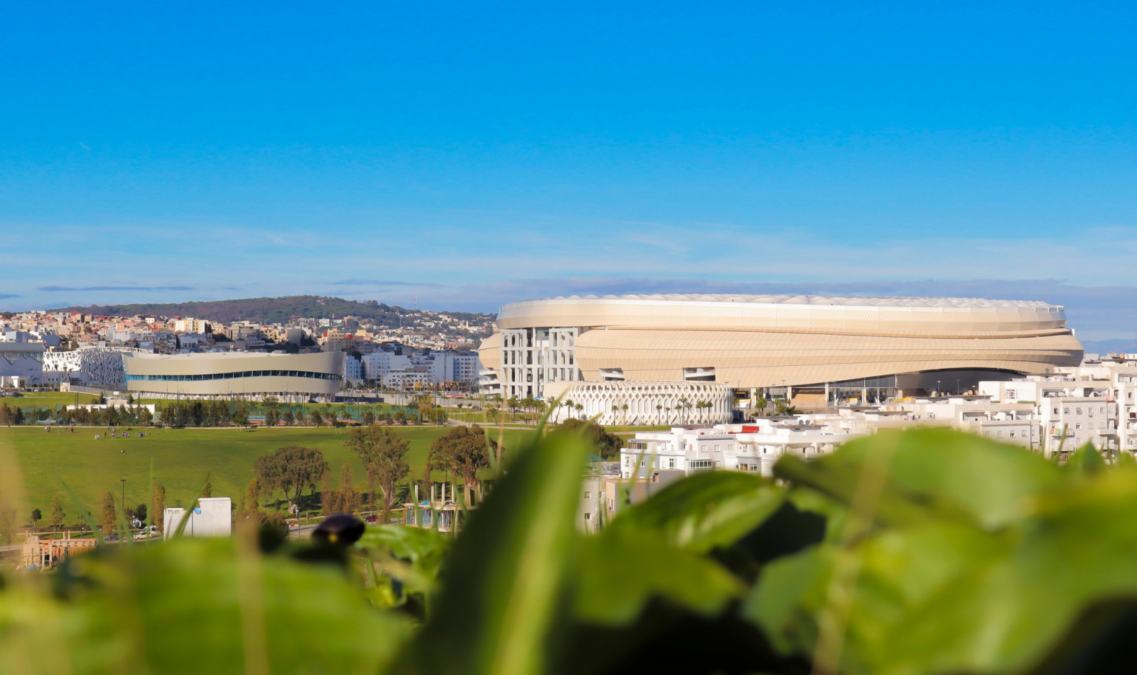 Shortlisted for the Prix Versailles Most Beautiful Arenas 2026, the stadium is home to Ittihad Riadi. (Photo: Morocco lens)