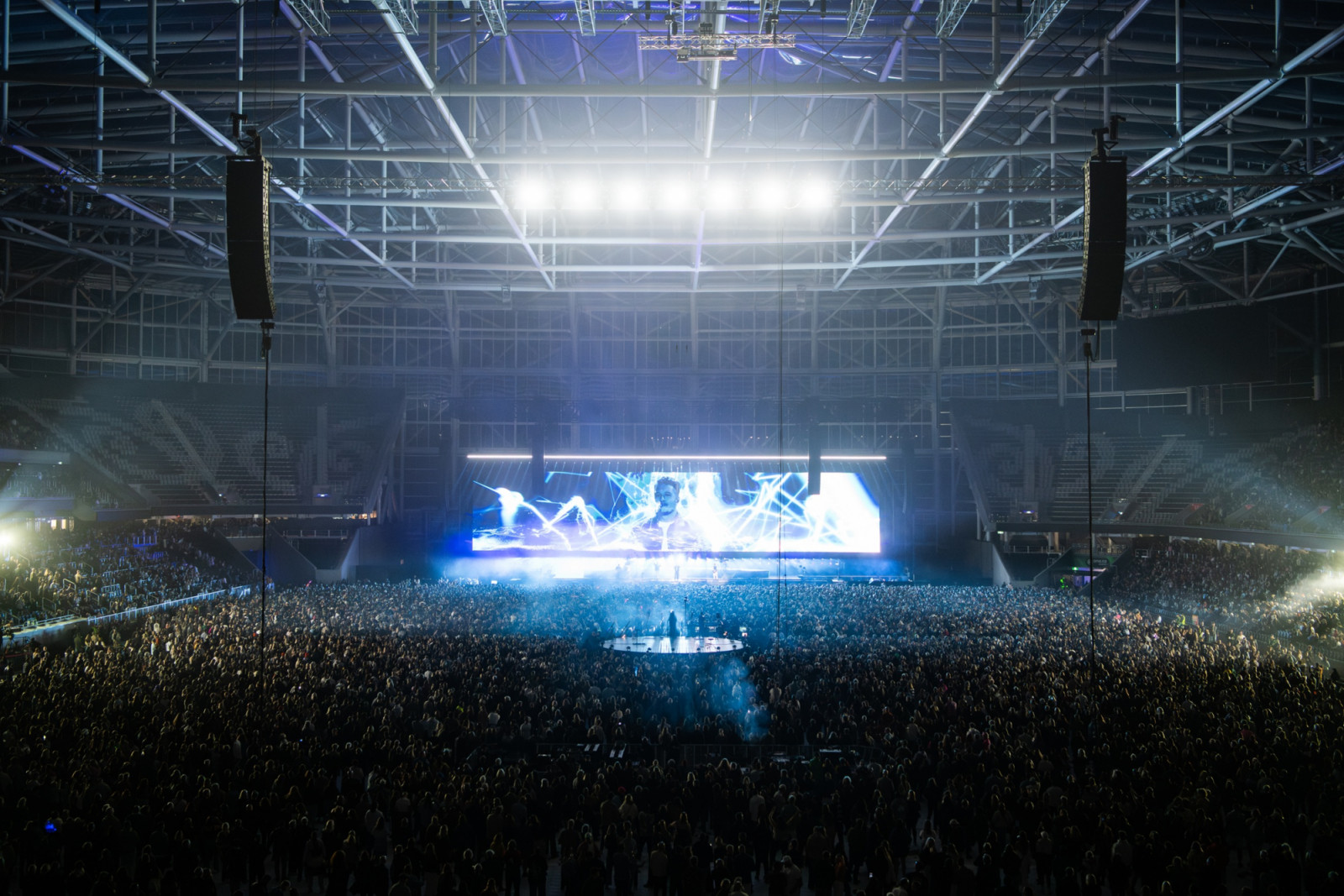 A concert in the 30,000-seat stadium, which is home to the Crusaders and sometimes hosts the All Blacks (Photo: Alec Huisman)