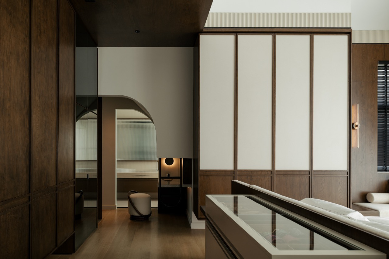 A view through the master suite.