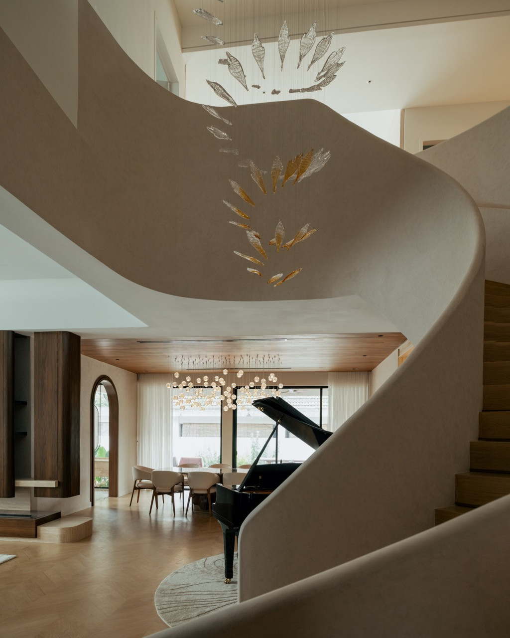 The staircase viewed from another perspective