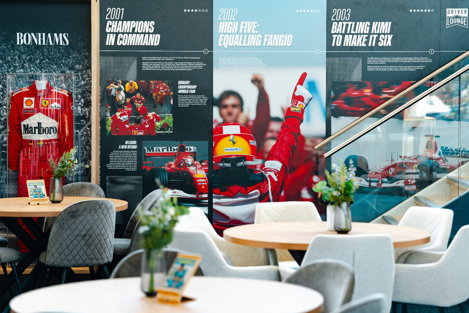 The Schumacher Lounge at Monza