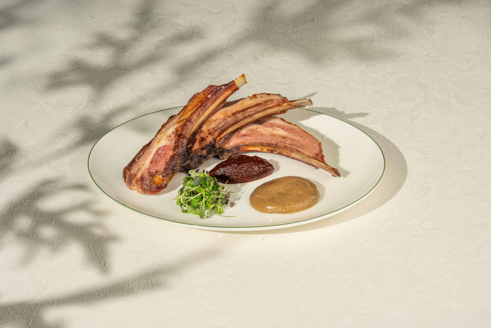 Harissa Pyrenees Lamb Rack