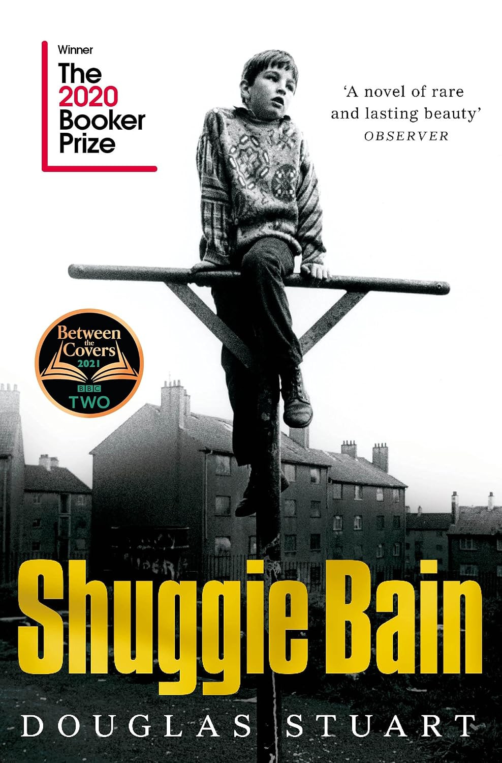 The cover of Douglas Stuart's novel, *Shuggie Bain*, which won the 2020 Booker Prize.