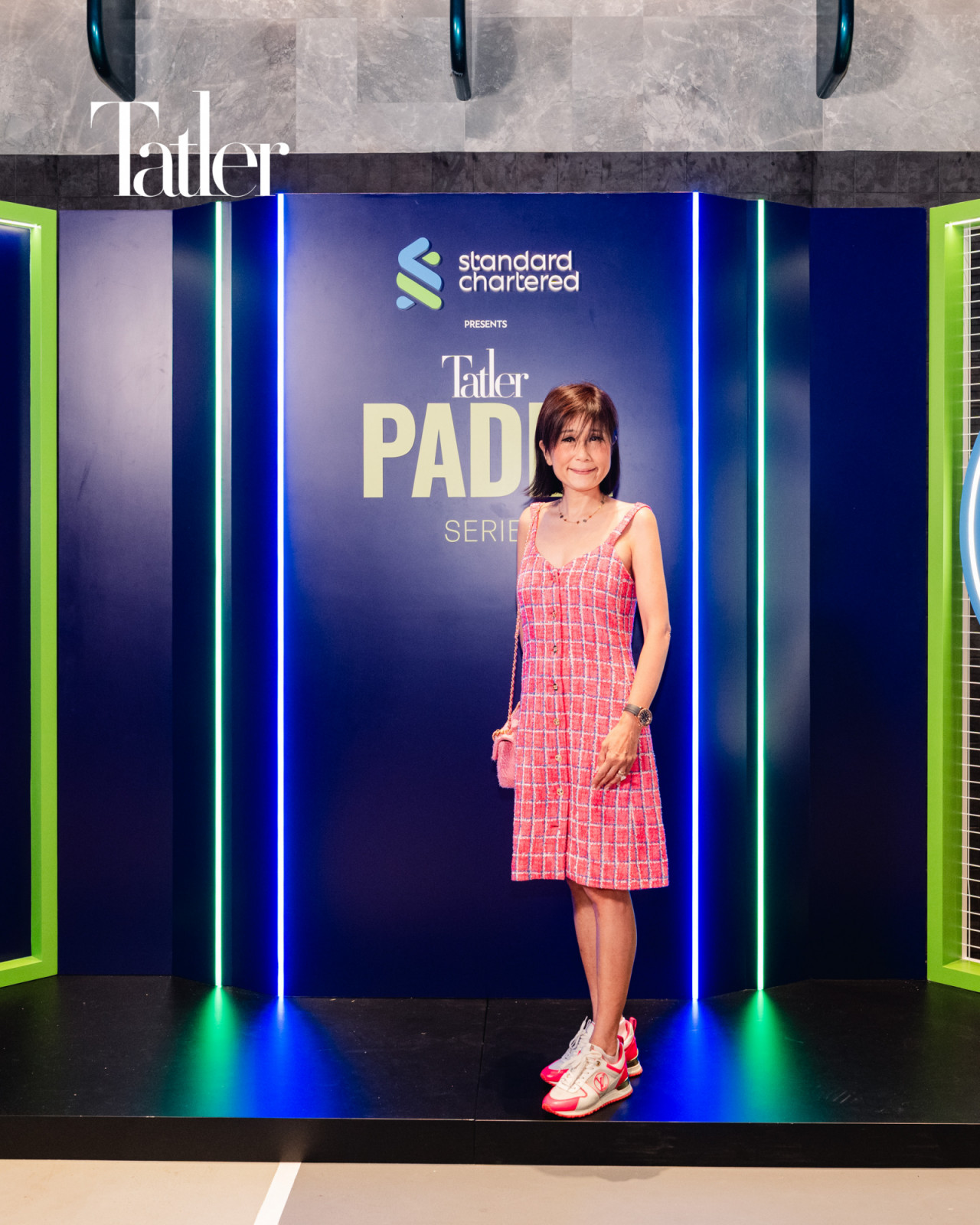Hong Kong , Hong Kong China - October 23: Tatler Padel Series at Pick & Match on October 23, 2026 in Hong Kong , Hong Kong China. (Photo by Him Lam/Clicksimages)
